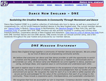 Tablet Screenshot of dne.org